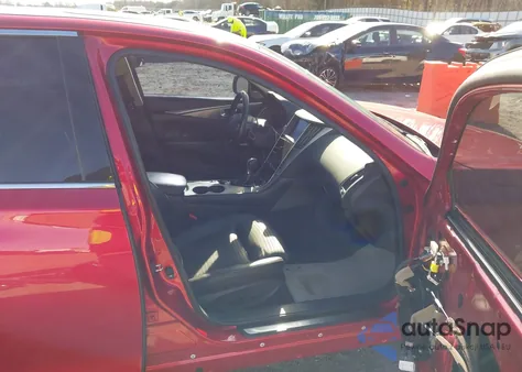 2017 Infiniti Q50 3.0T Red Sport 400 z USA, uszkodzony, nr VIN JN1FV7AP6HM851114